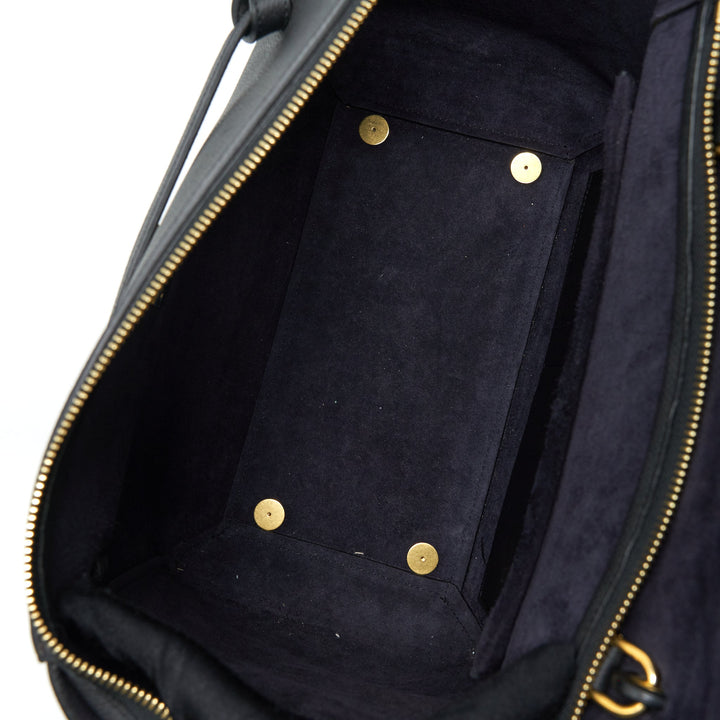 Celine Mini Belt Bag Grained Calfskin Black