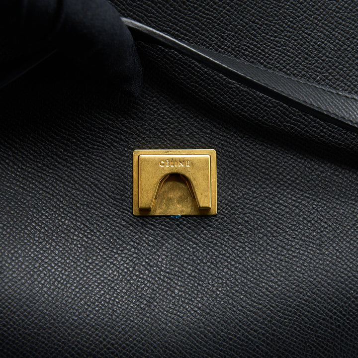 Celine Mini Belt Bag Grained Calfskin Black