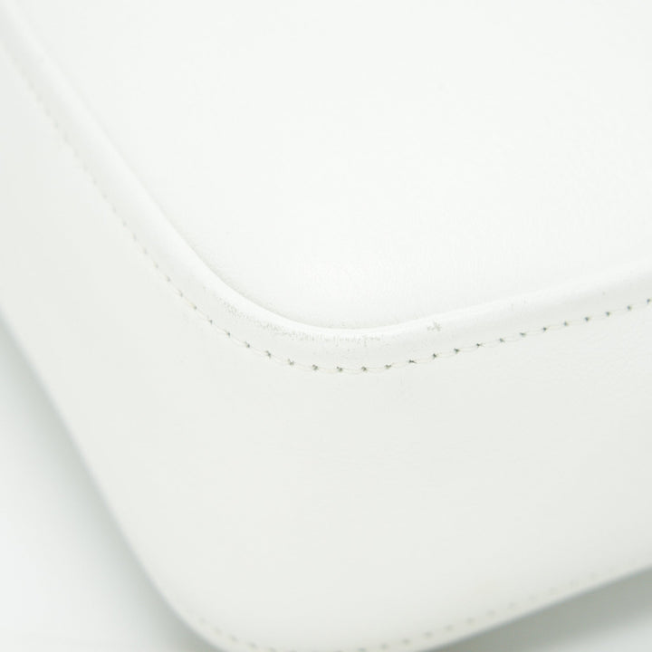 balenciaga Triangle Mini Chain crossbody Bag White