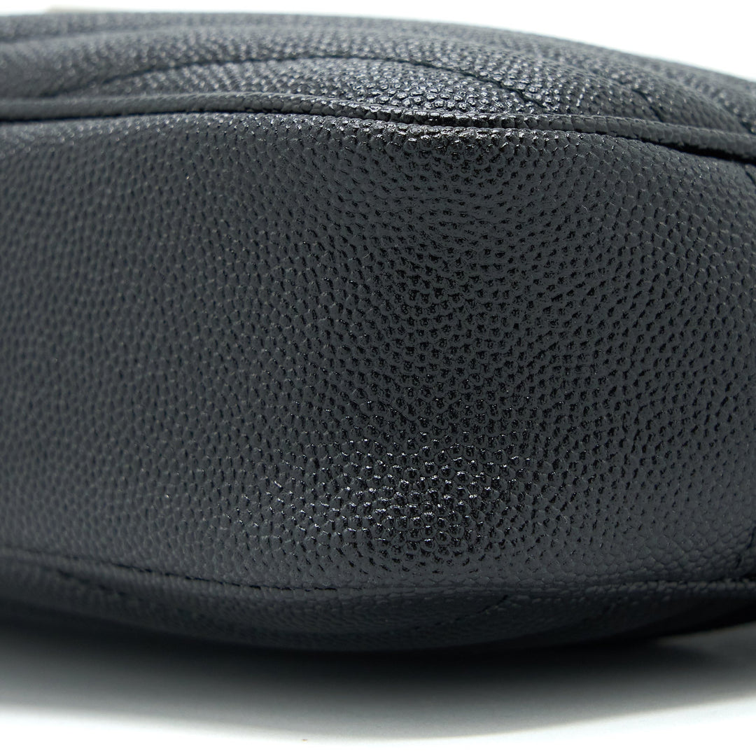 Saint Laurent/YSL Mini Lou Bag Calfskin Black SHW