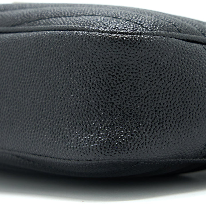 Saint Laurent/YSL Mini Lou Bag Calfskin Black SHW