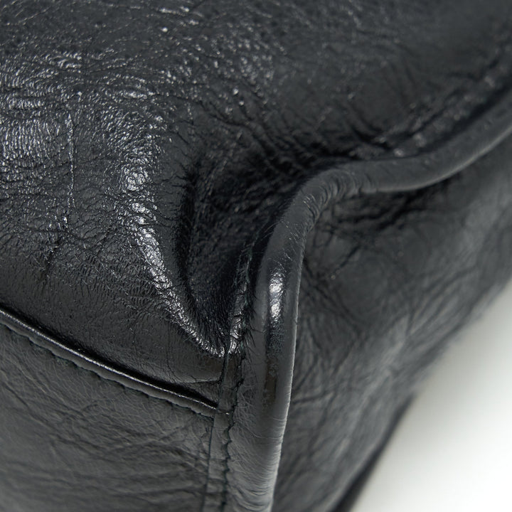 balenciaga Mini City Crossbody Bag Black SHW
