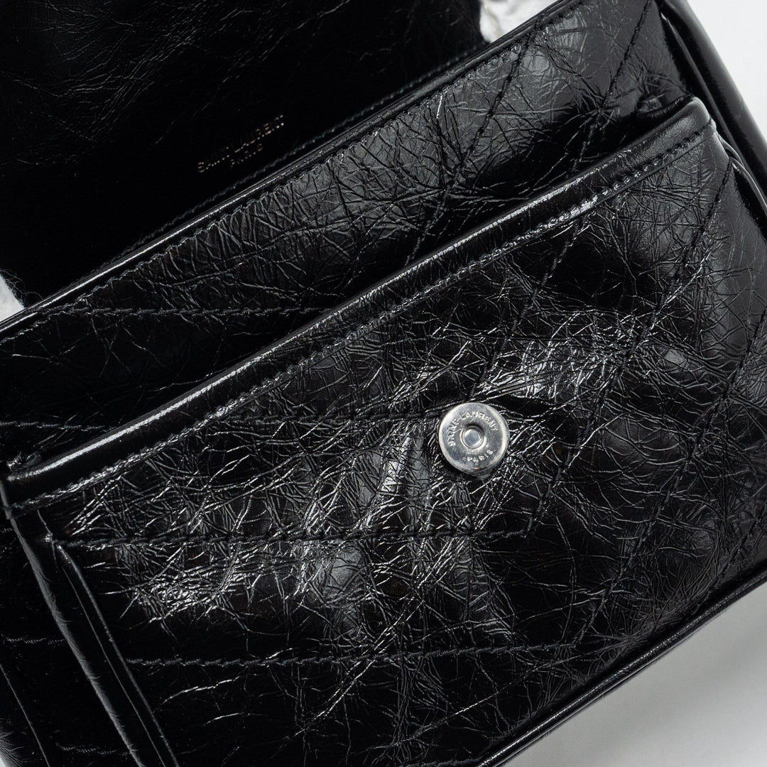 Saint Laurent Niki Baby leather black SHW