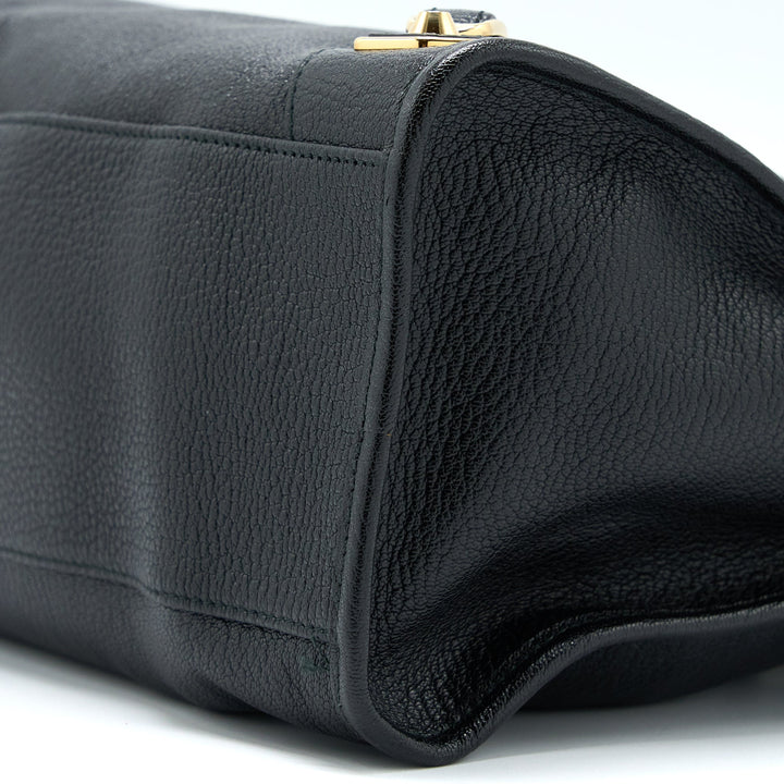 Top Quality Balenciaga Edge City Bag Goatskin Black GHW