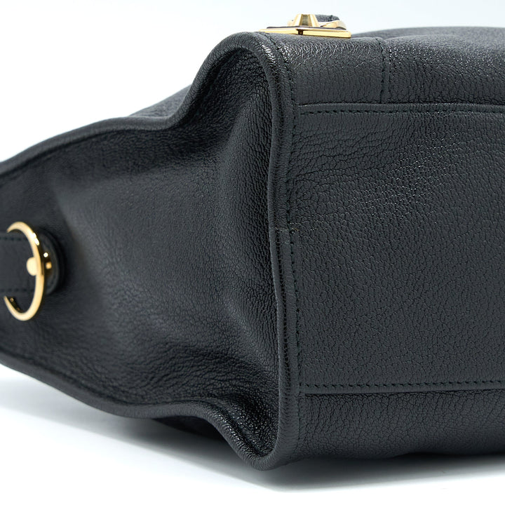 Top Quality Balenciaga Edge City Bag Goatskin Black GHW