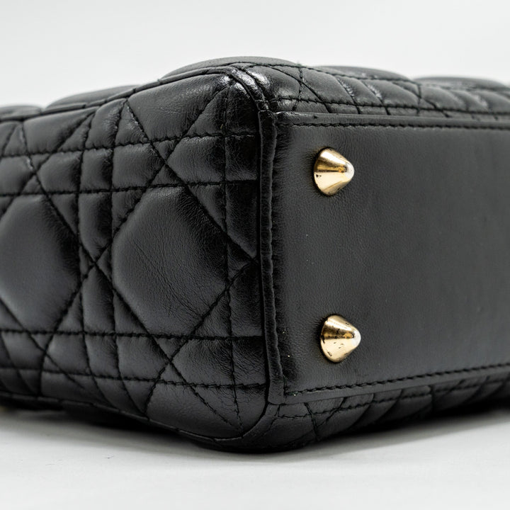 Top quality Dior My ABC Small Lady Top quality Dior Lambskin Black