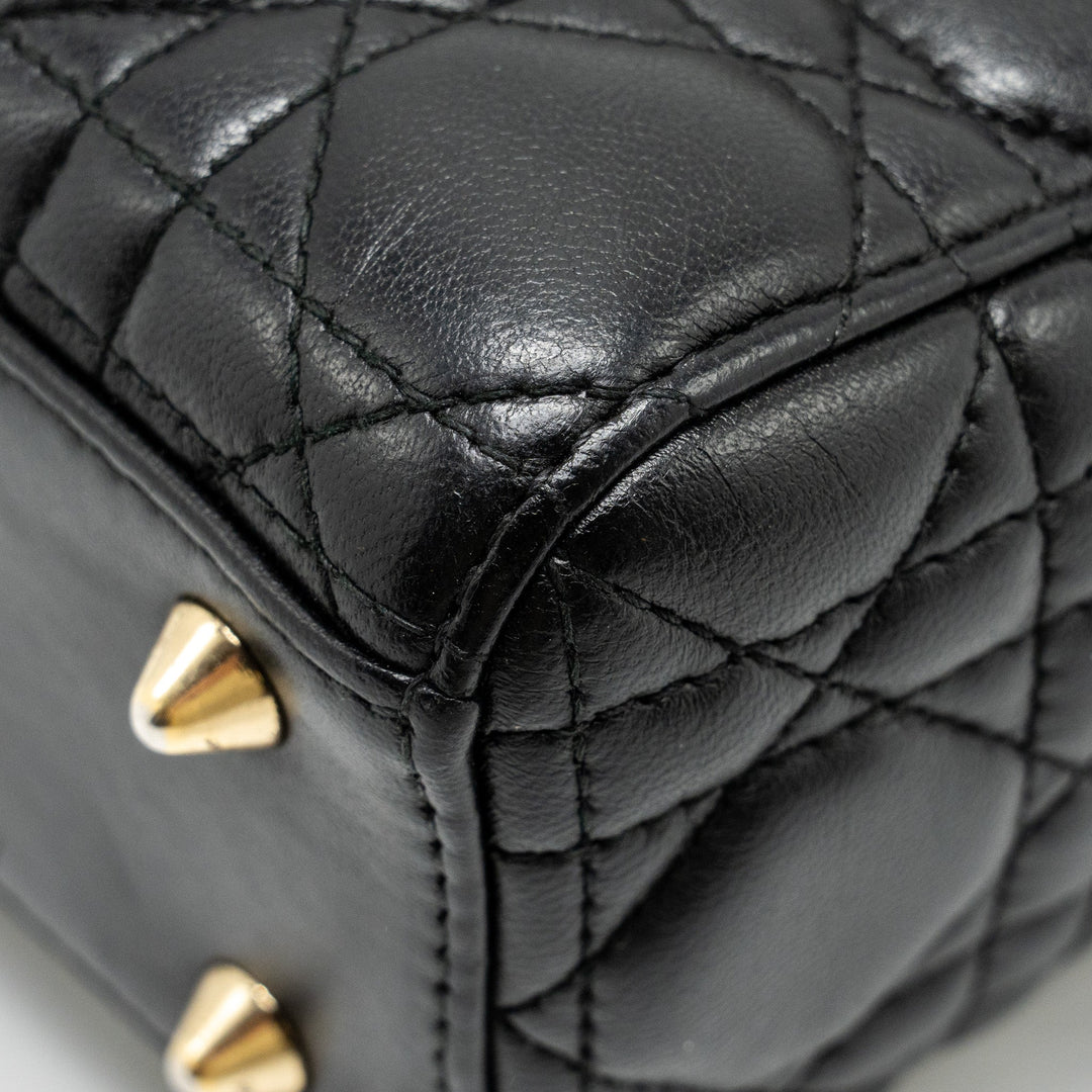 Top quality Dior My ABC Small Lady Top quality Dior Lambskin Black