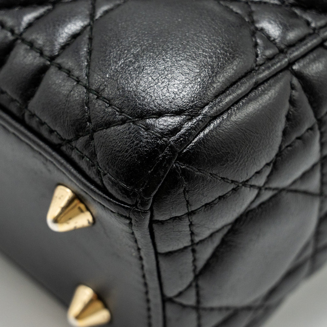 Top quality Dior My ABC Small Lady Top quality Dior Lambskin Black