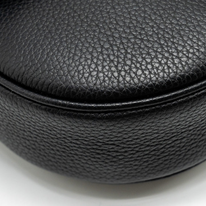 Top quality Dior Homme Charms Saddle Bag Calfskin Black