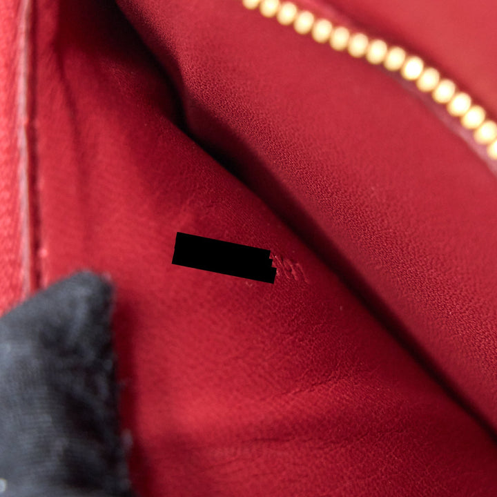 Celine Medium Classic Box Bag Calfskin Red