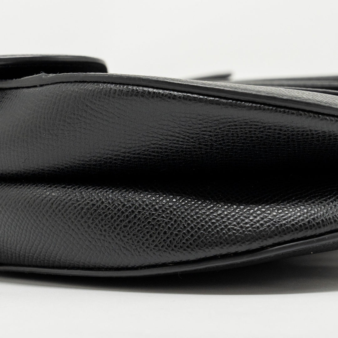 Top quality Dior Medium Saddle Bag Calfskin BLACK