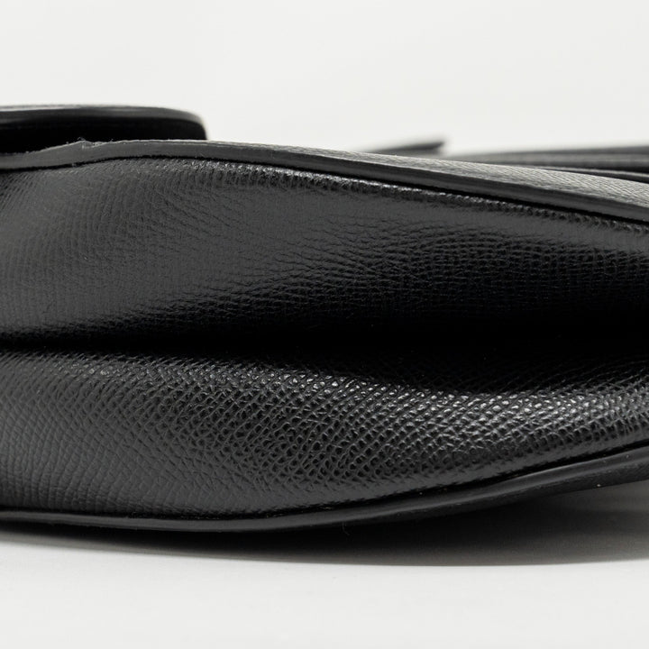 Top quality Dior Medium Saddle Bag Calfskin BLACK