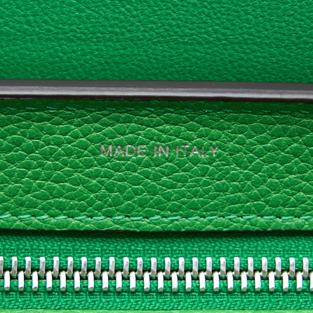 Top Quality Celine Small Trapeze Bag Calfskin/Suede Green
