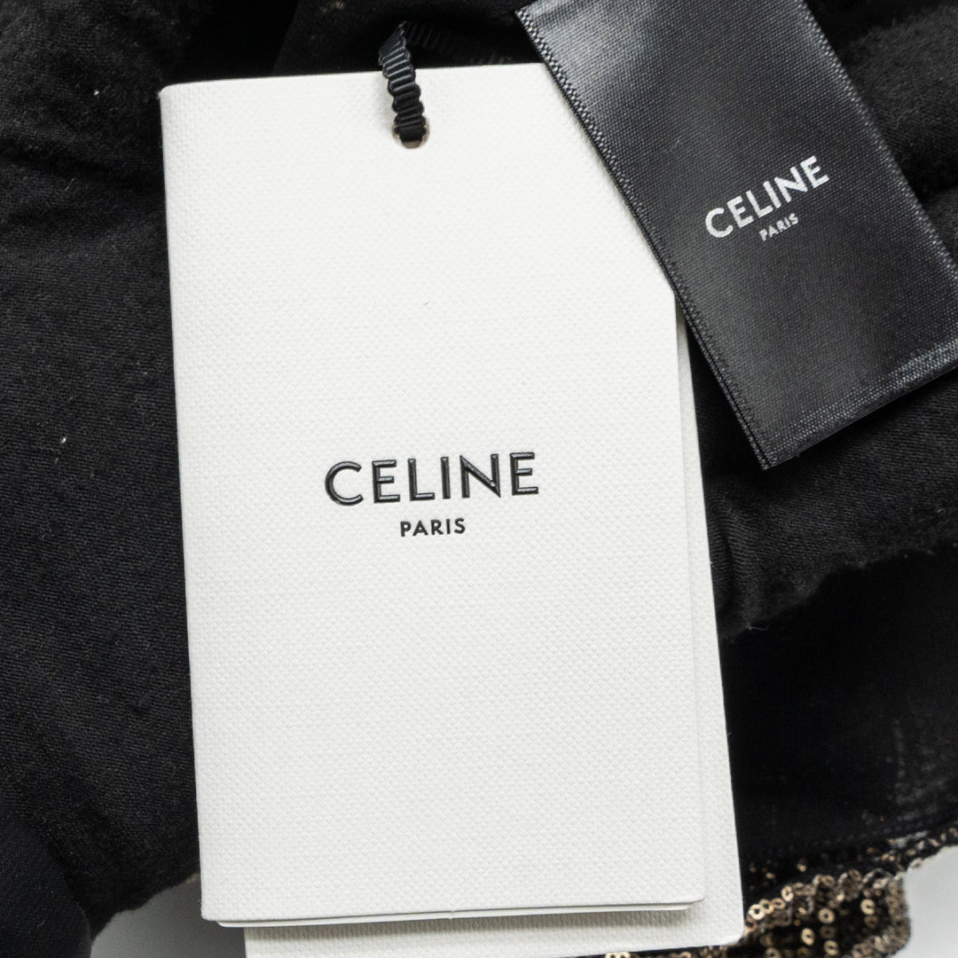 Top Quality Celine size 34 lavalli/ tulle bloNew Top/polyster Gold