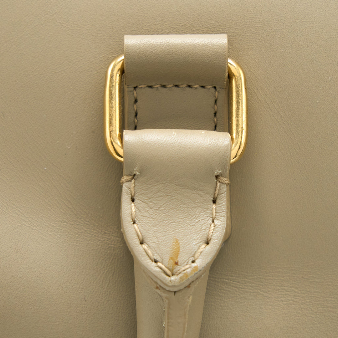 Saint Laurent Duffle Bag Calfskin Light Grey GHW