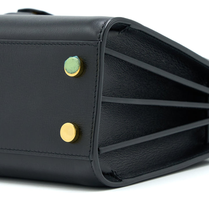 Saint Laurent Sac De Jour Nano Calfskin Black GHW