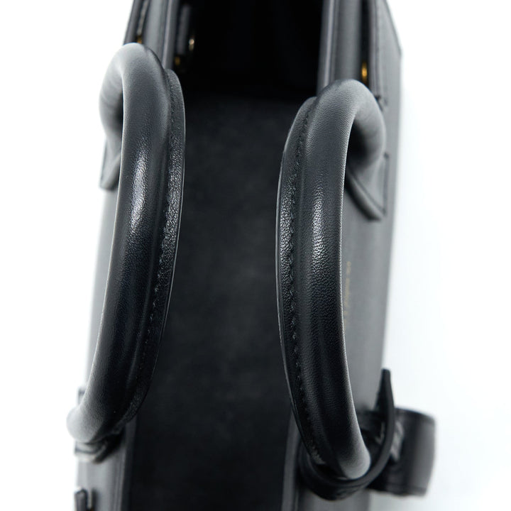 Saint Laurent Sac De Jour Nano Calfskin Black GHW