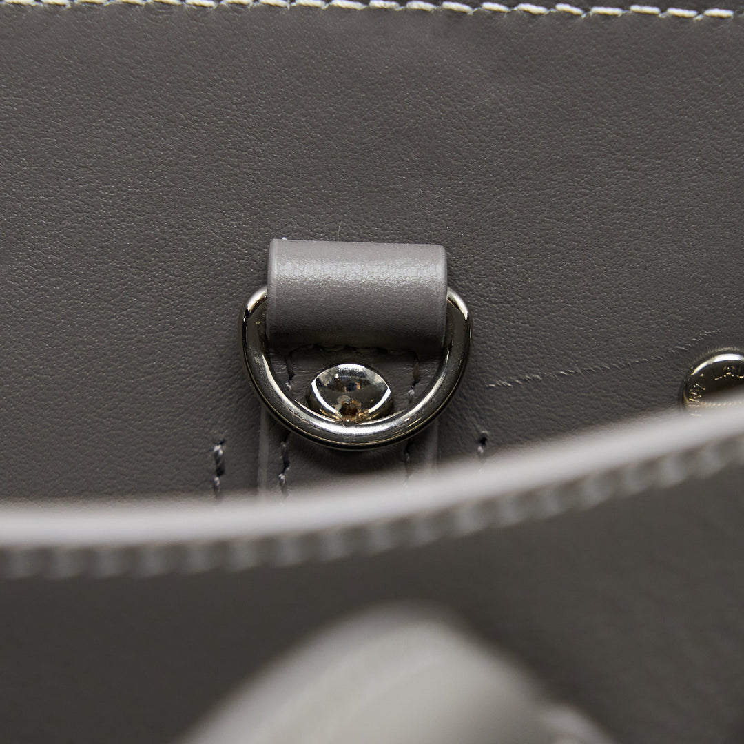 Saint Laurent Baby Sac De Jour Calfskin Grey SHW