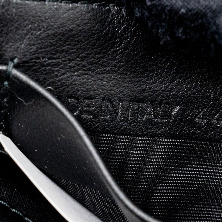 Top Quality Balenciaga Logo Long Zip Wallet Calfskin Black SHW