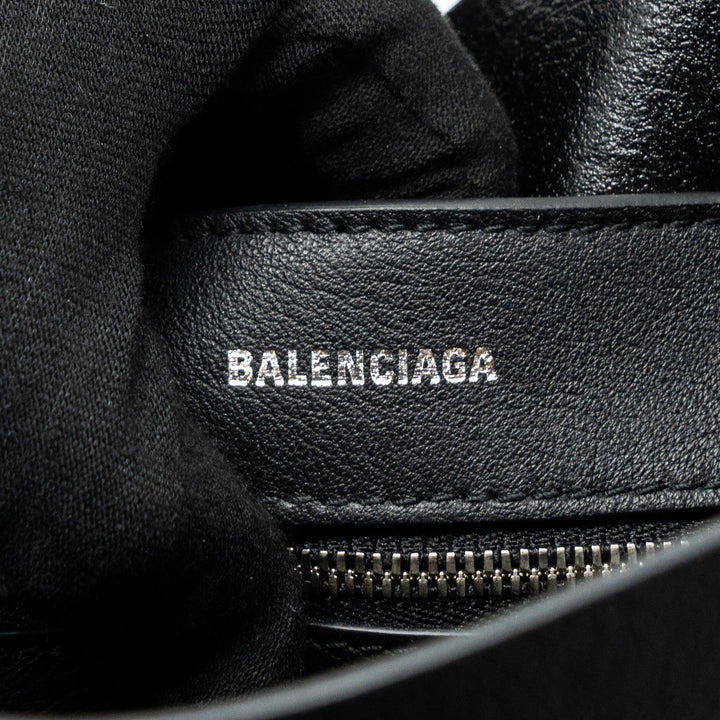 Top Quality Balenciaga Everyday XXS Tote Bag Calfskin Black SHW