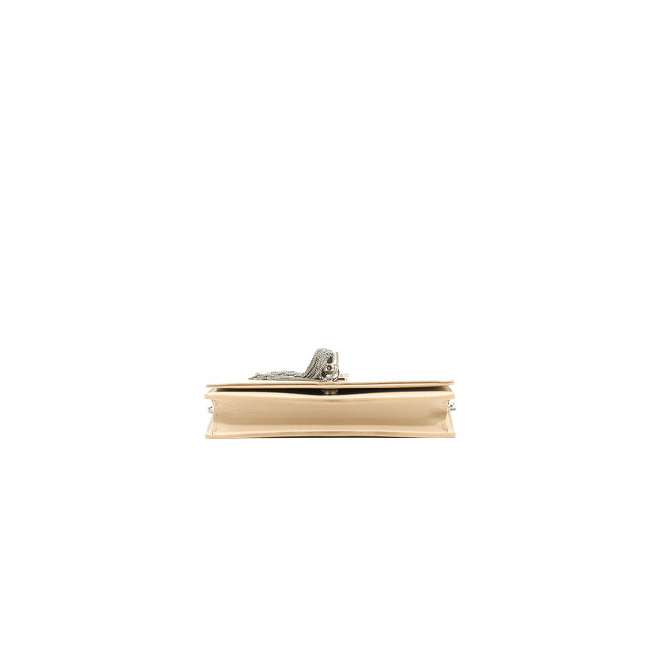 SAINT LAURENT / YSL KATE CHAIN WALLET IN BEIGE SHW