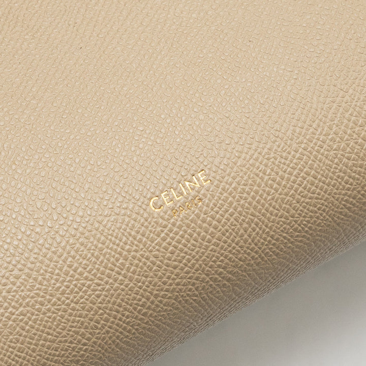 Celine Micro Belt Bag Grained Calfskin Beige