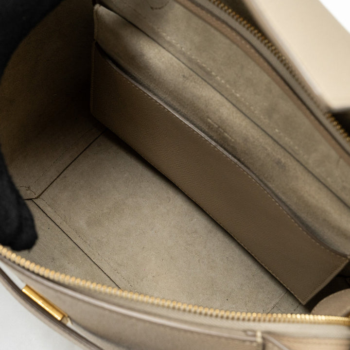 Celine Micro Belt Bag Grained Calfskin Beige