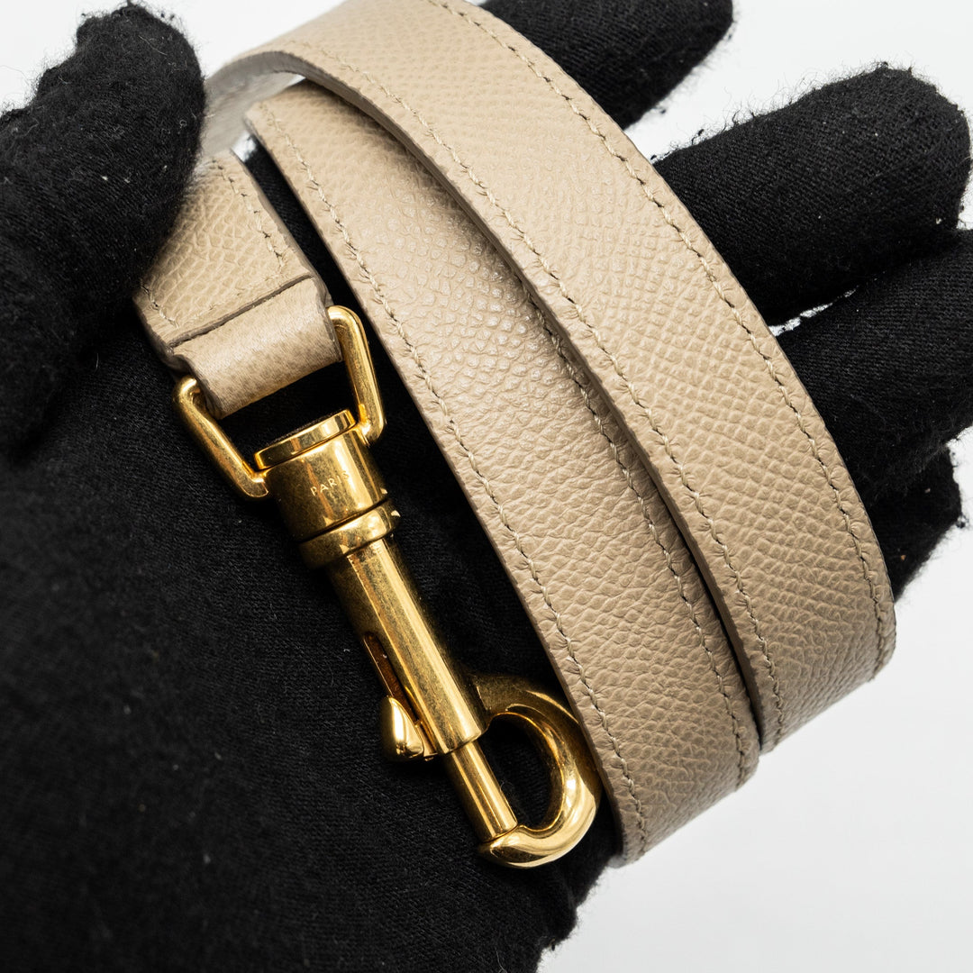 Celine Micro Belt Bag Grained Calfskin Beige