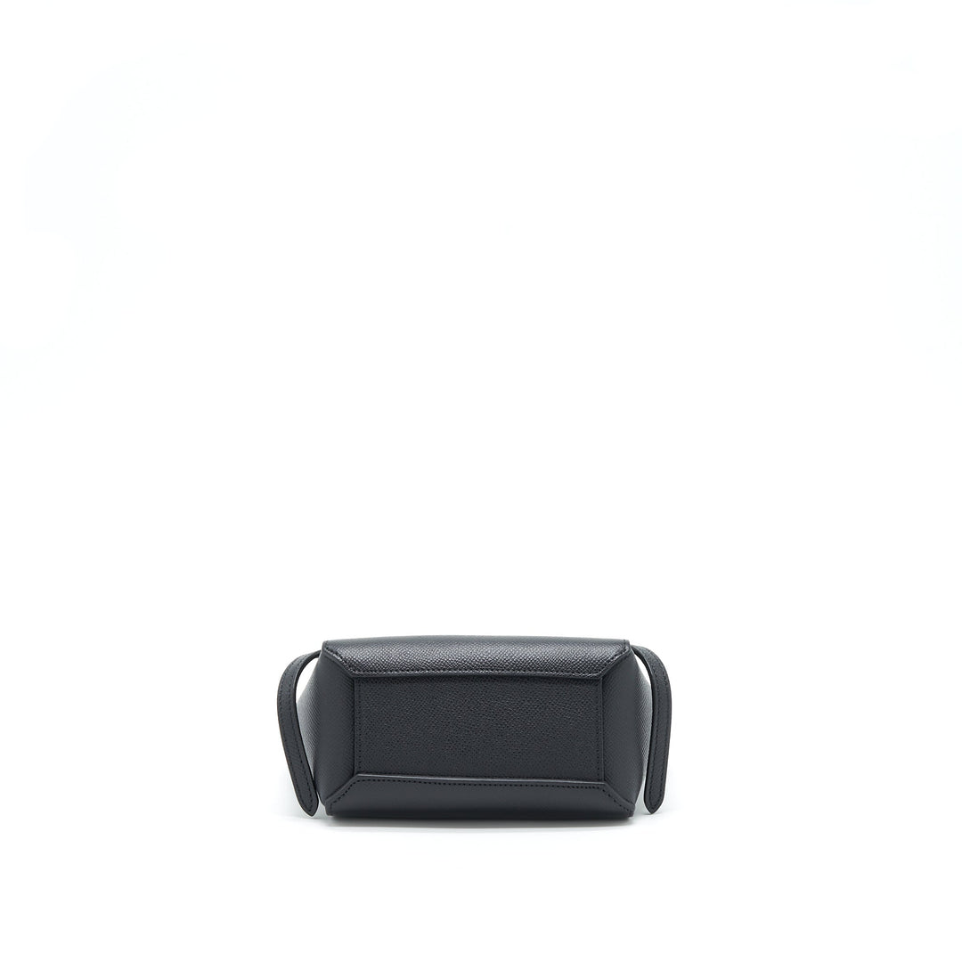 Top Quality Celine Pico Belt Bag Calfskin Black