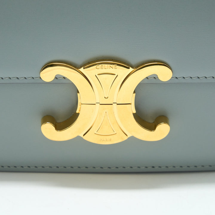 Top Quality Celine Teen Triomphe Bag Calfskin Mineral