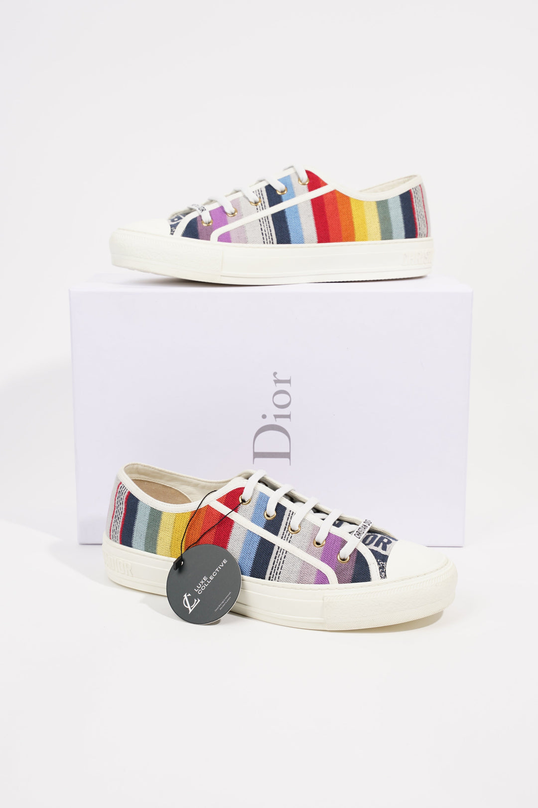 Christian Dior Womens Walk n' Dior Rainbow EU 41 / UK 8