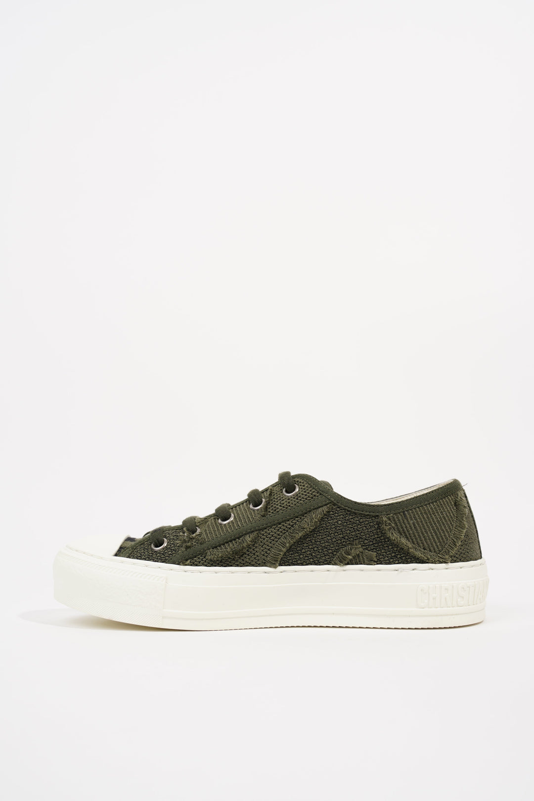 Christian Dior Womens Walk n' Dior Green / White EU 35.5 / UK 2.5
