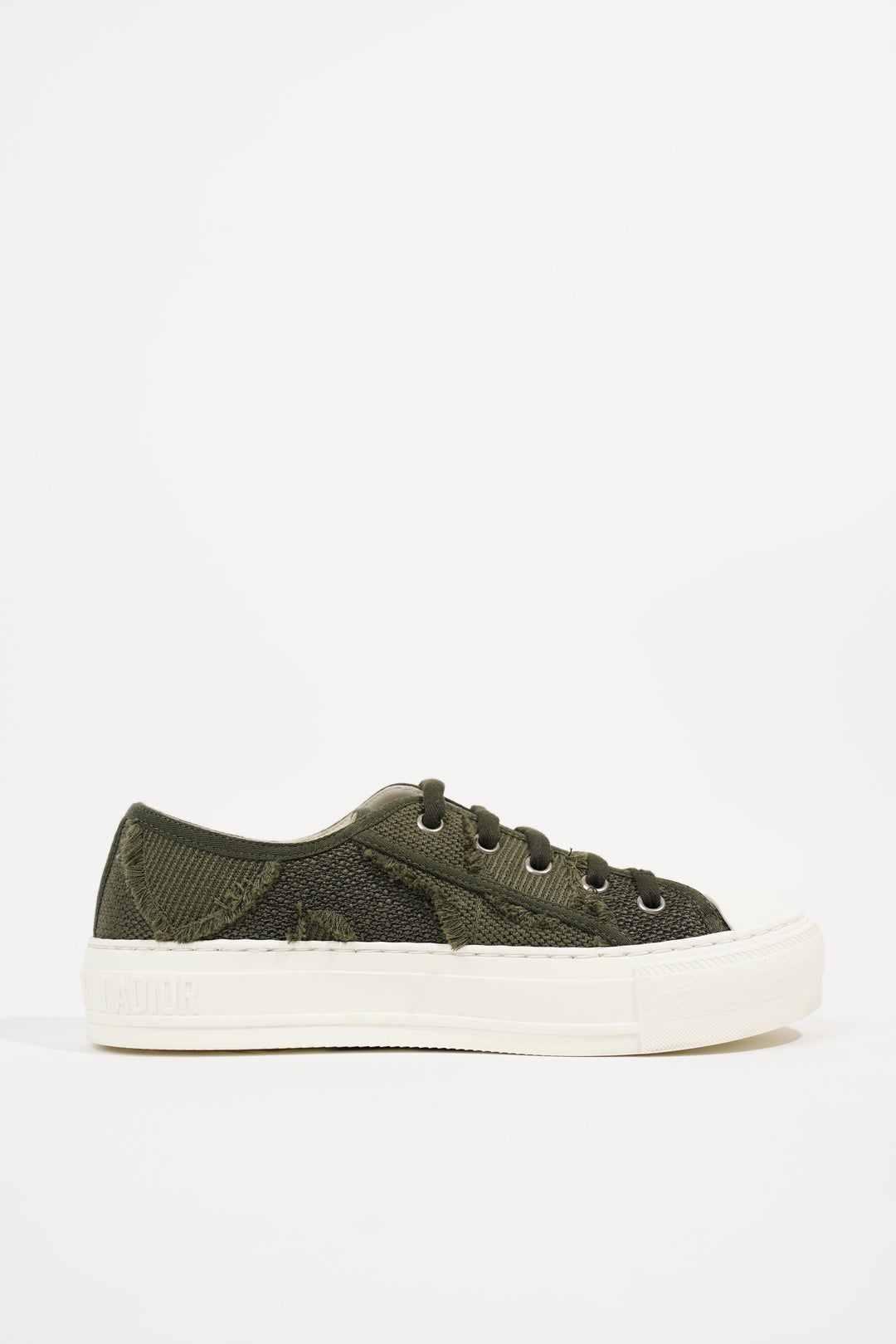 Christian Dior Womens Walk n' Dior Green / White EU 35.5 / UK 2.5
