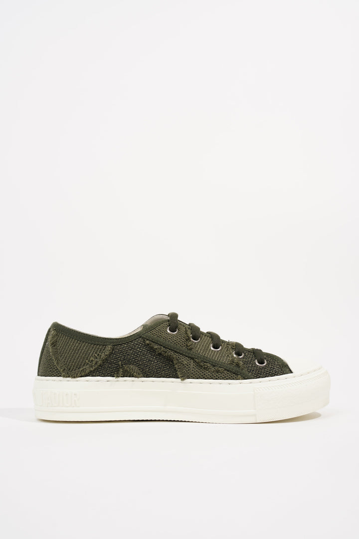 Christian Dior Womens Walk n' Dior Green / White EU 35.5 / UK 2.5