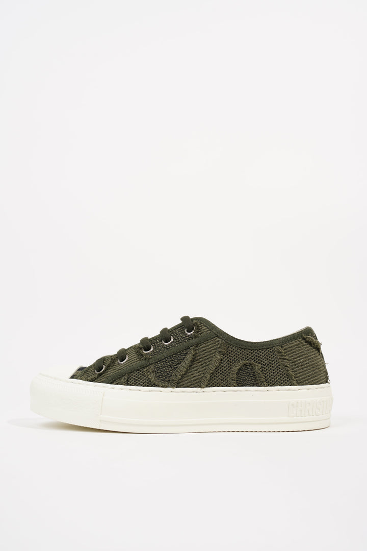 Christian Dior Womens Walk n' Dior Green / White EU 35.5 / UK 2.5