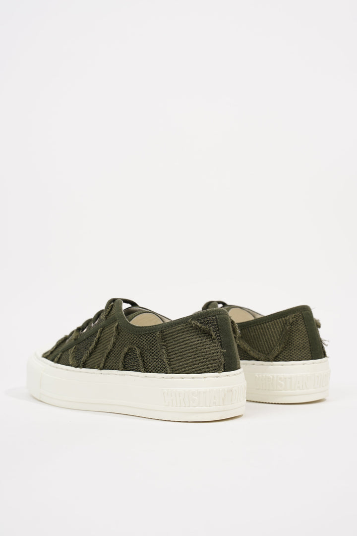 Christian Dior Womens Walk n' Dior Green / White EU 35.5 / UK 2.5