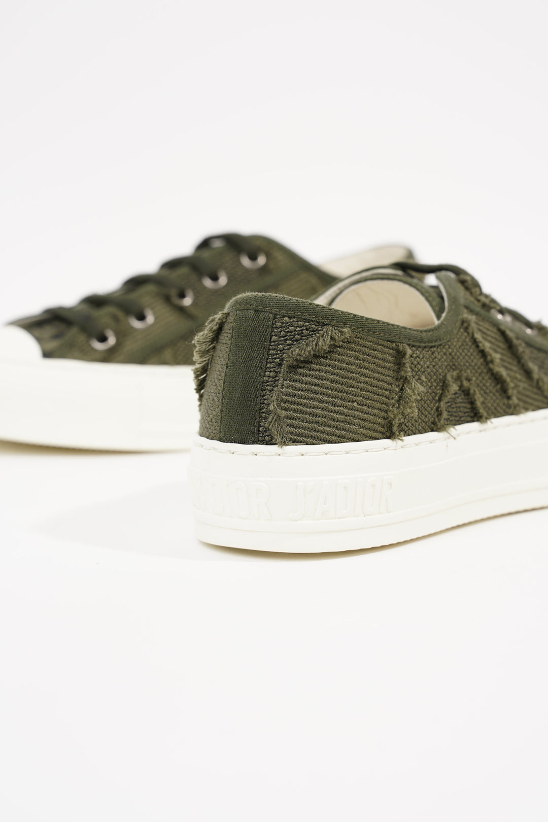Christian Dior Womens Walk n' Dior Green / White EU 35.5 / UK 2.5