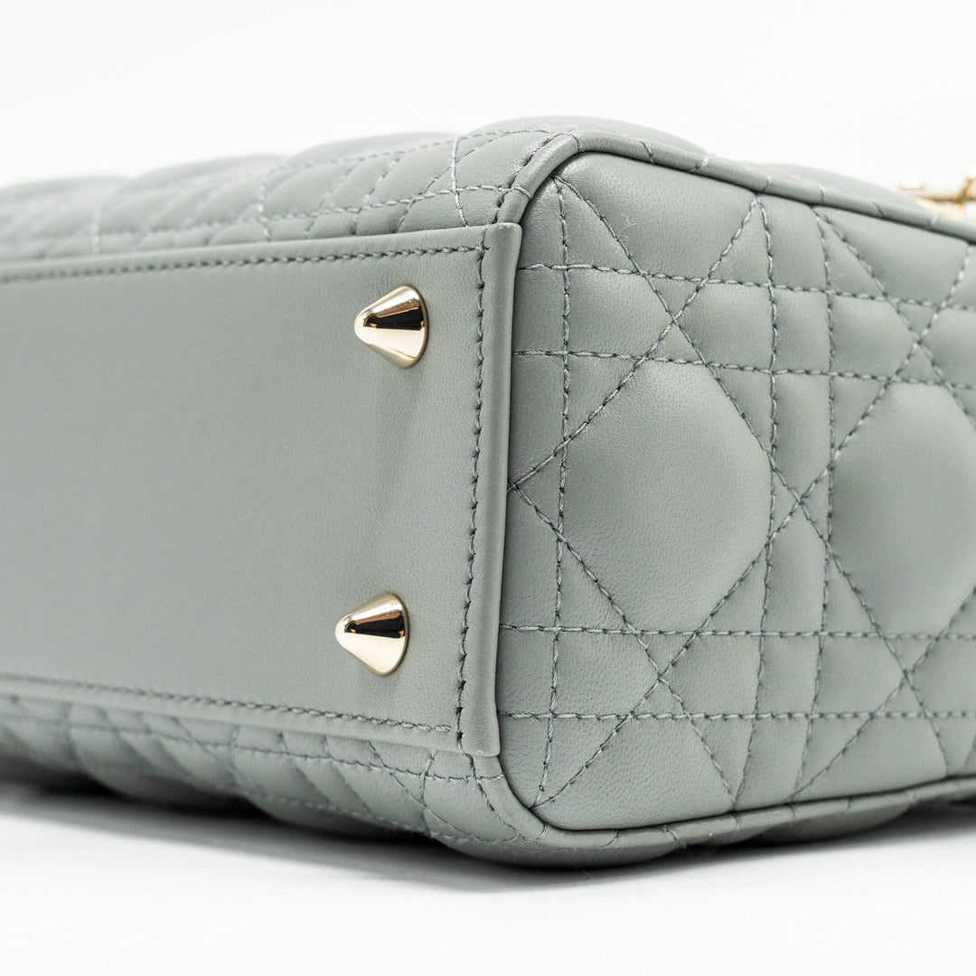 Dior My ABC Small Lady Dior Lambskin Grey