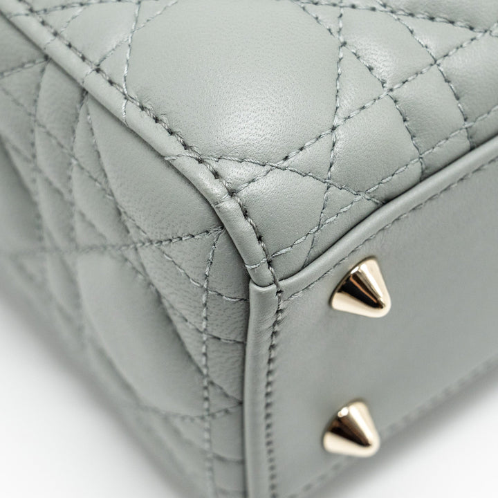 Dior My ABC Small Lady Dior Lambskin Grey