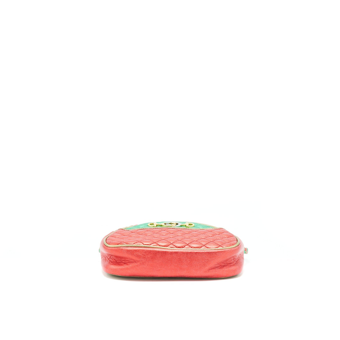 Gucci Small Crossbody Bag Green/red