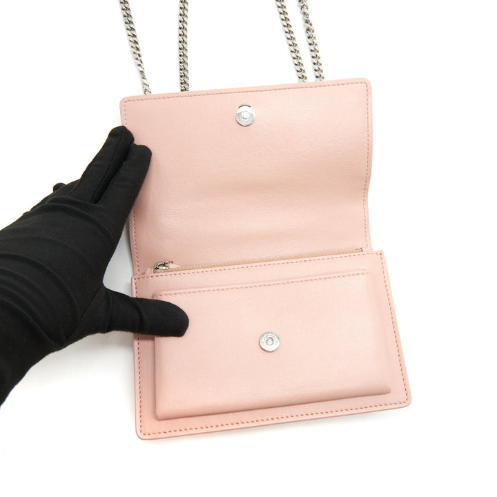 SAINT LAURENT / YSL SUNSET BAG IN PINK SHW