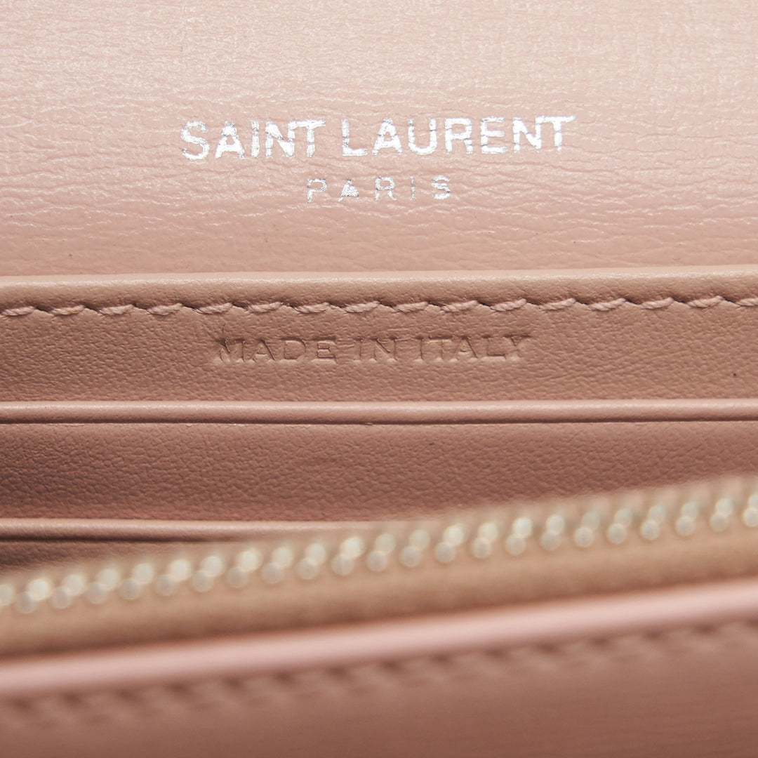 SAINT LAURENT / YSL SUNSET BAG IN PINK SHW