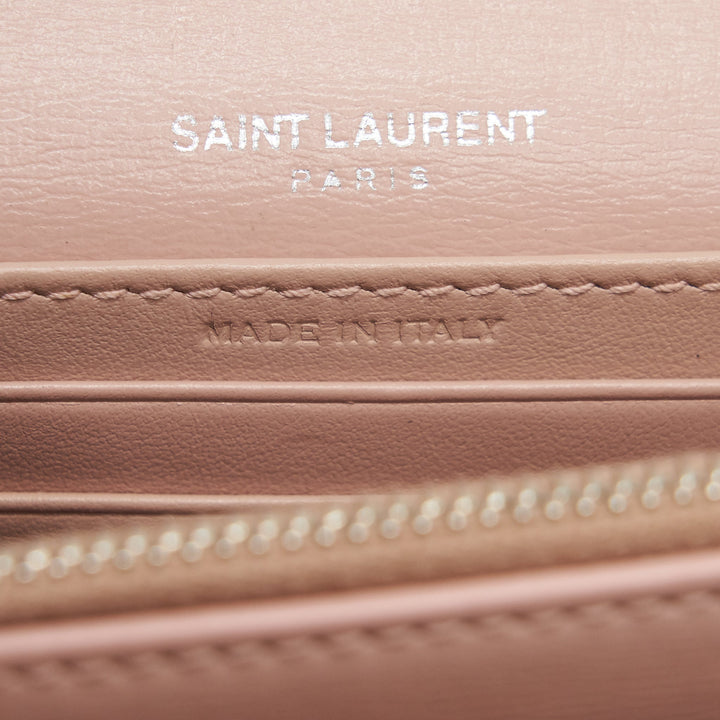 SAINT LAURENT / YSL SUNSET BAG IN PINK SHW