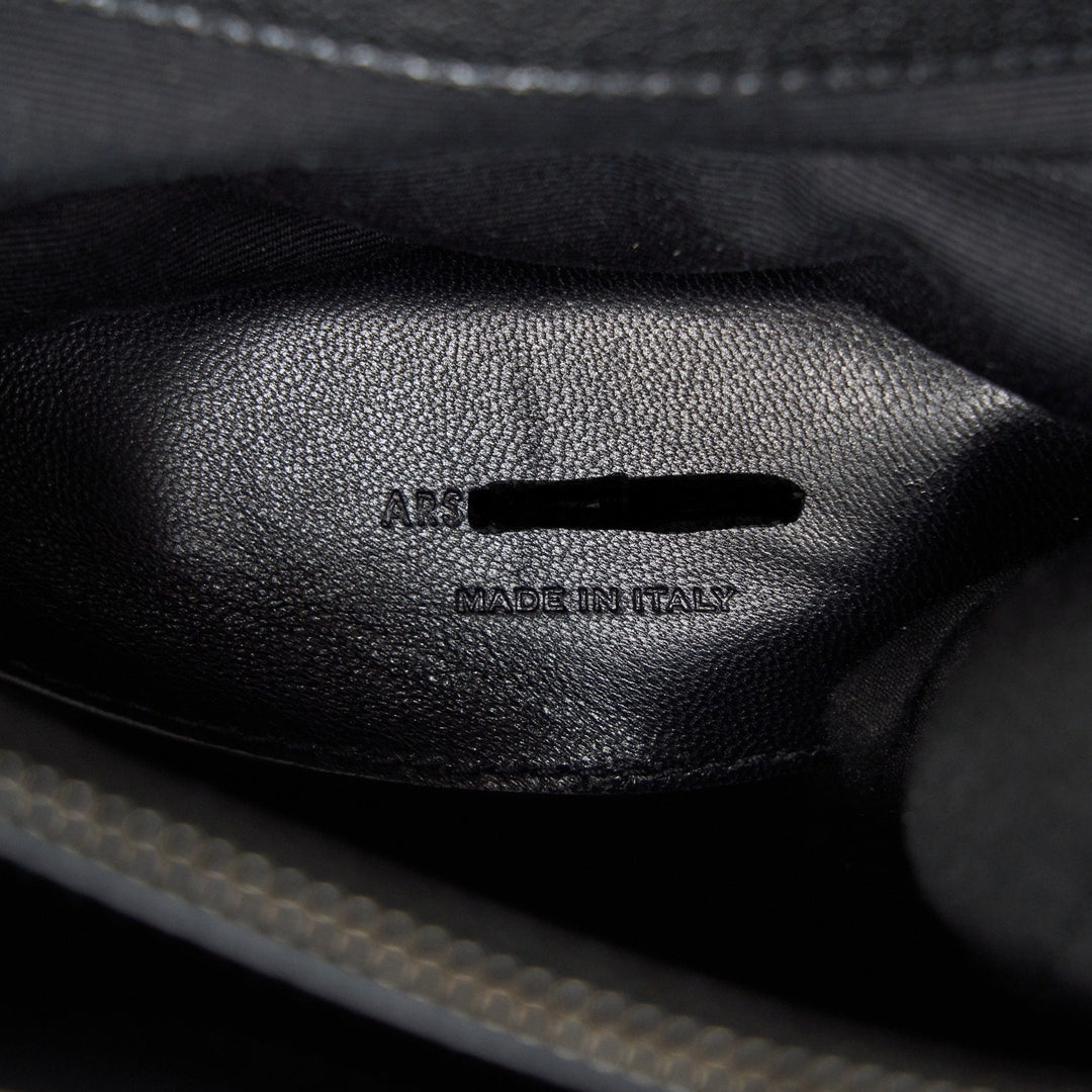 SAINT LAURENT / YSL COLLEGE IN MATELASSE LEATHER BLACK