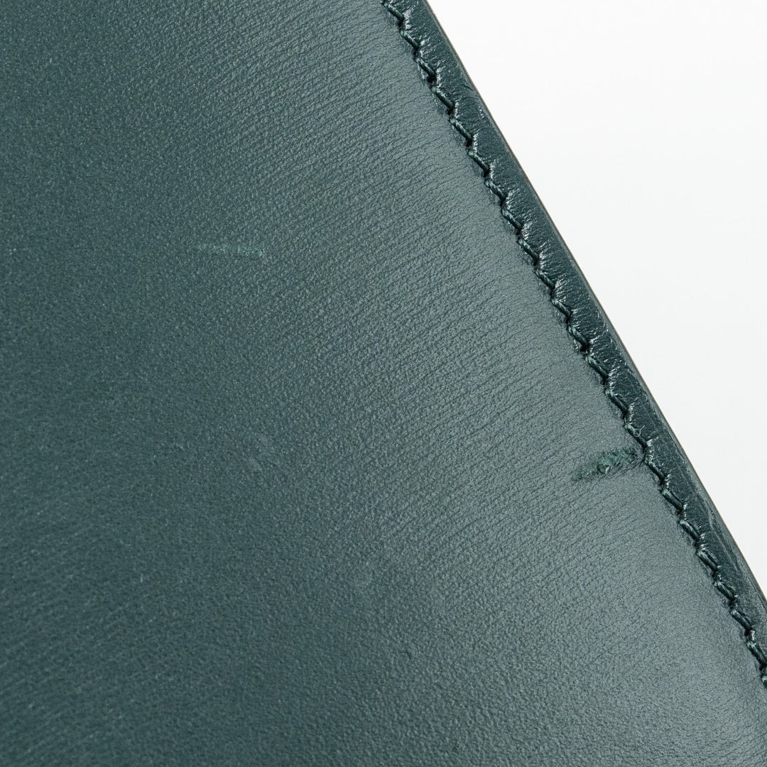 Top Quality Celine Teen classic box bag calfskin dark green