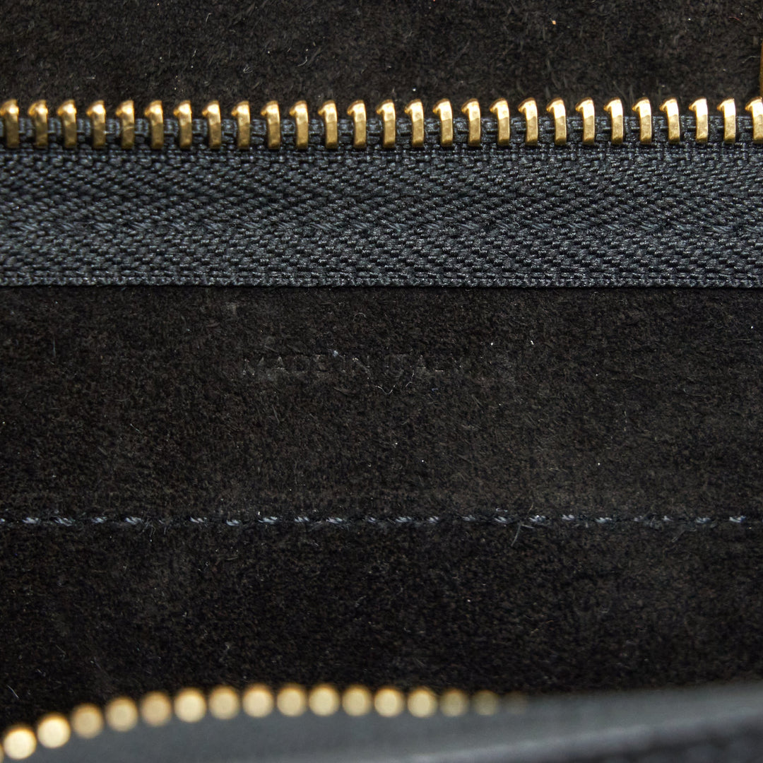 Celine Pico Belt Bag Calfskin Black