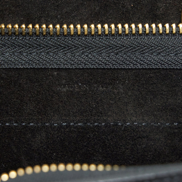 Top Quality Celine Pico Belt Bag Calfskin Black