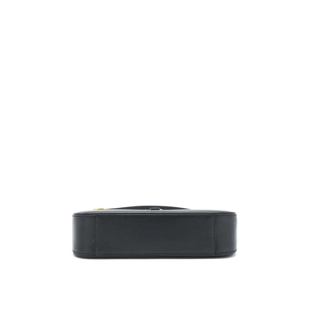 Saint Laurent Le 5 A 7 Hobo Bag calfskin black GHW