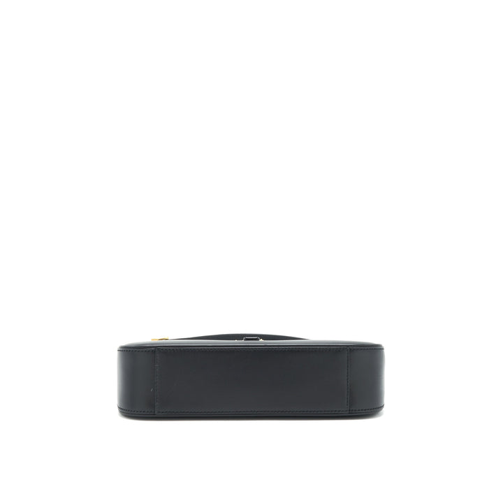Saint Laurent Le 5 A 7 Hobo Bag calfskin black GHW