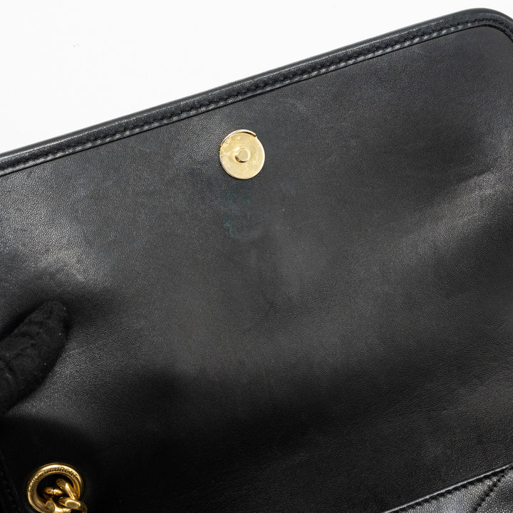 Saint Laurent medium Niki lambskin black GHW